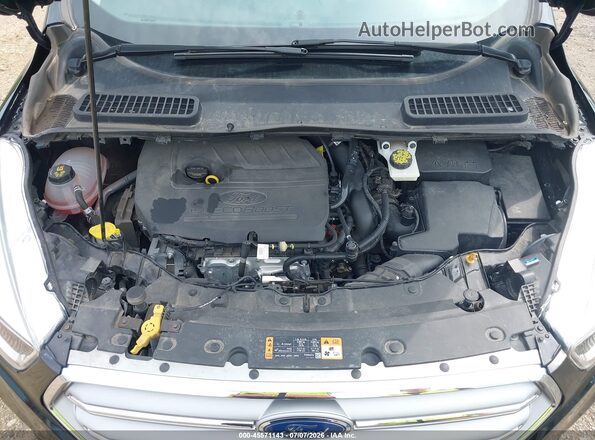 1FMCU9GD2HUE50232 2017 FORD ESCAPE Black Vista trasera