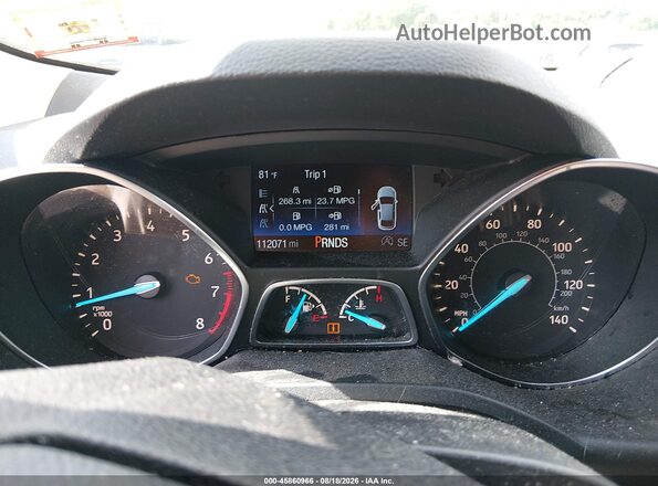1FMCU9GD2HUE50800 2017 FORD ESCAPE Black Vista de los asientos traseros
