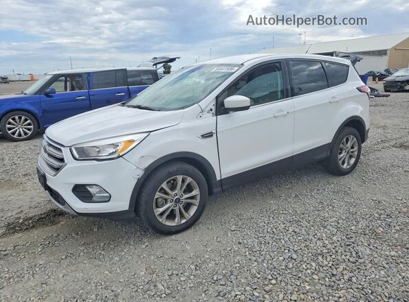 1FMCU9GD2HUE84770 2017 FORD ESCAPE Белый Задняя левая четверть