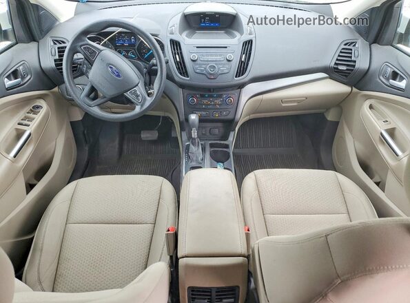 1FMCU9GD2HUE84770 2017 FORD ESCAPE Белый Вид наклейки с VIN-кодом