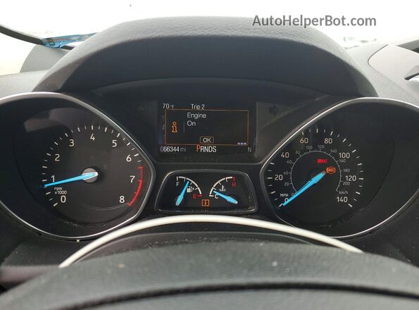 1FMCU9GD2HUE84770 2017 FORD ESCAPE Белый 