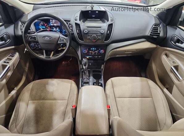 1FMCU9GD2JUA75321 2018 FORD ESCAPE Silver Vista del salpicadero