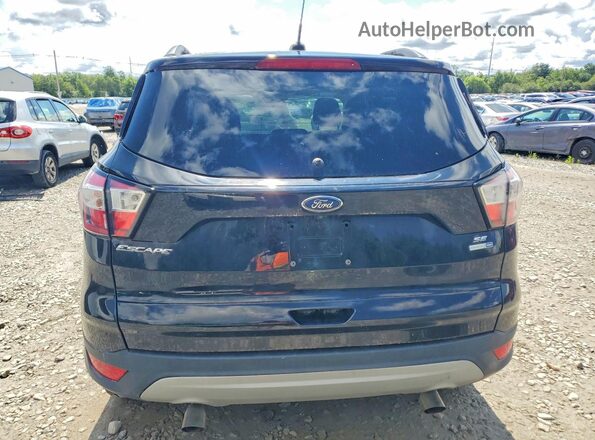 1FMCU9GD2JUB01528 2018 FORD ESCAPE Black უკანა ხედი