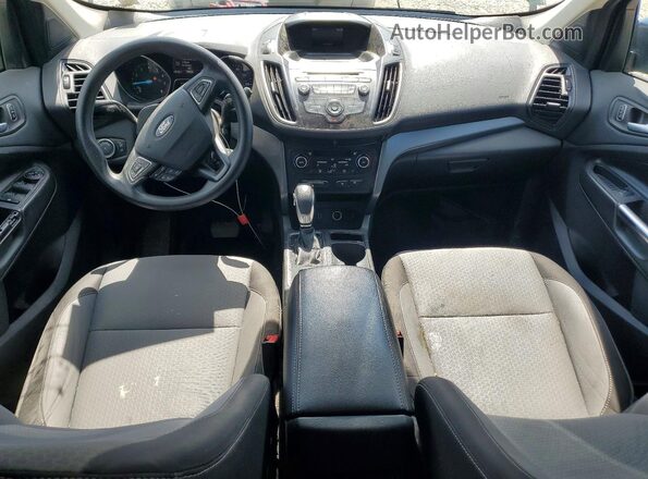 1FMCU9GD2JUB01528 2018 FORD ESCAPE Black წინა პანელის ხედი