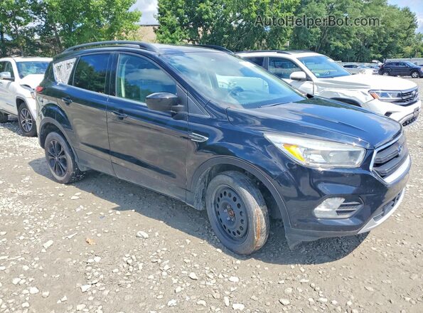 1FMCU9GD2JUB01528 2018 FORD ESCAPE Black წინა მარჯვენა