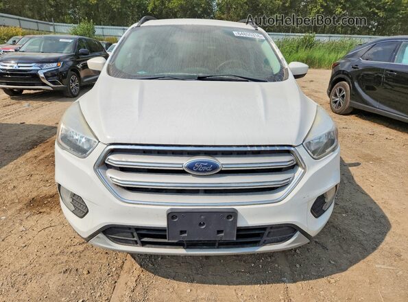 1FMCU9GD2JUB23867 2018 FORD ESCAPE White Front view