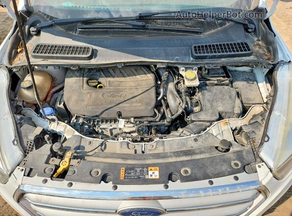 1FMCU9GD2JUB23867 2018 FORD ESCAPE White Engine compartment view