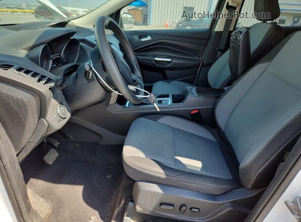 1FMCU9GD2JUB42922 2018 FORD ESCAPE White წინა სალონის ხედი