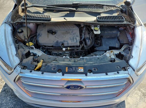 1FMCU9GD2JUB42922 2018 FORD ESCAPE White ძრავის განყოფილების ხედი