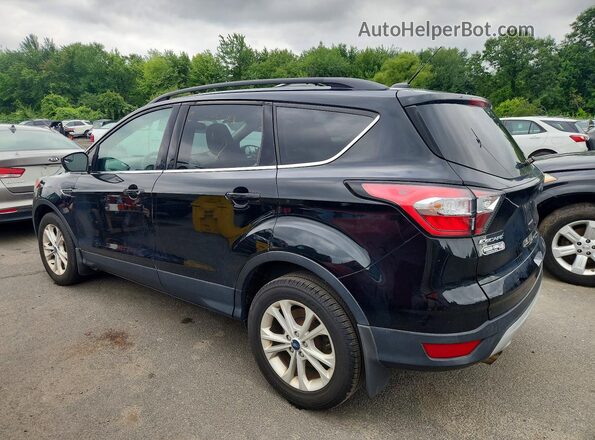 1FMCU9GD2JUC38341 2018 FORD ESCAPE Black უკანა მარცხენა