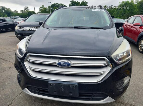1FMCU9GD2JUC38341 2018 FORD ESCAPE Black წინა ხედი