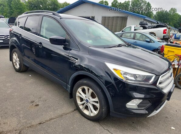 1FMCU9GD2JUC38341 2018 FORD ESCAPE Black წინა მარჯვენა