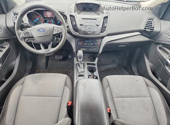 1FMCU9GD2JUC38341 2018 FORD ESCAPE Black წინა პანელის ხედი
