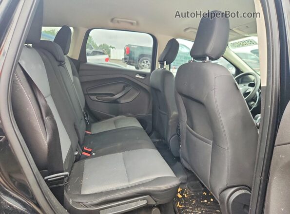 1FMCU9GD2JUC38341 2018 FORD ESCAPE Black უკანა სალონის ხედი