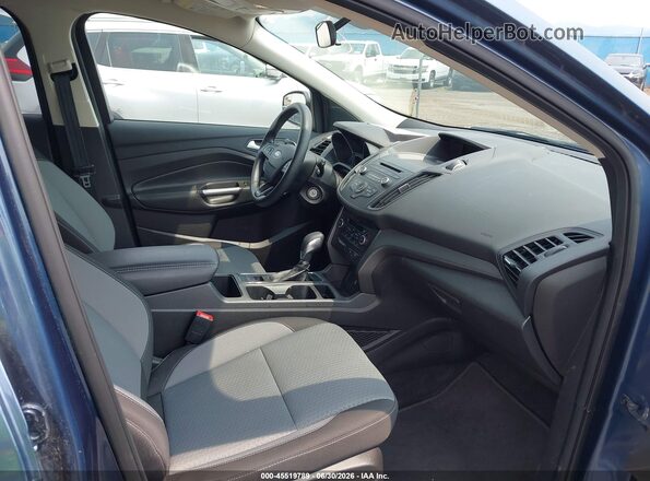 1FMCU9GD2JUC38761 2018 FORD ESCAPE Blue წინა სალონის ხედი
