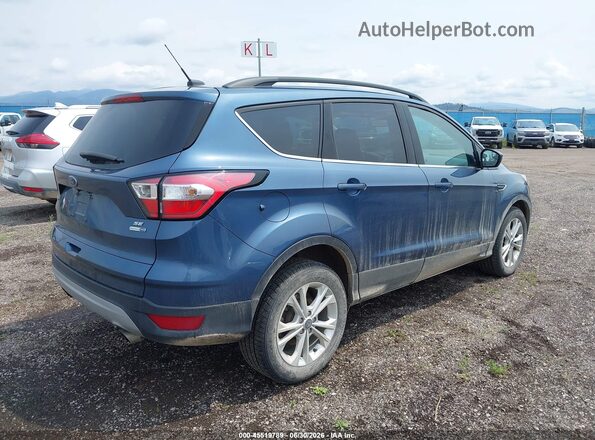1FMCU9GD2JUC38761 2018 FORD ESCAPE Blue უკანა მარჯვენა
