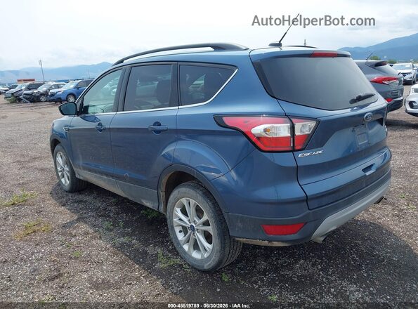 1FMCU9GD2JUC38761 2018 FORD ESCAPE Blue უკანა მარცხენა