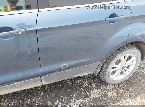 1FMCU9GD2JUC38761 2018 FORD ESCAPE Blue ხელსაწყოთა პანელის ხედი