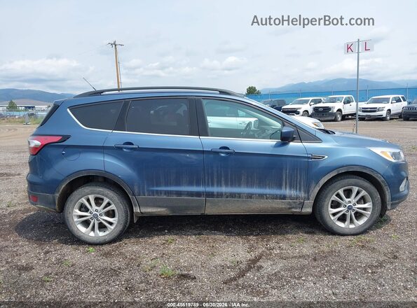 1FMCU9GD2JUC38761 2018 FORD ESCAPE Blue 