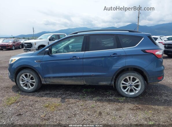 1FMCU9GD2JUC38761 2018 FORD ESCAPE Blue 
