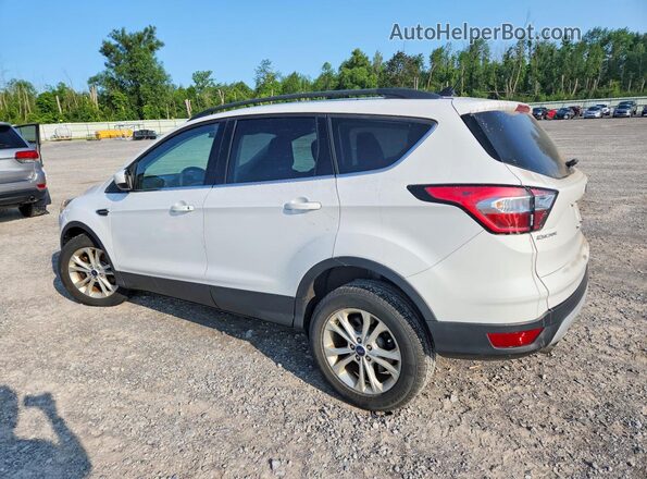 1FMCU9GD2JUC53826 2018 FORD ESCAPE White Trasero izquierdo