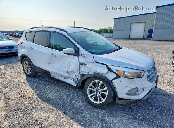 1FMCU9GD2JUC53826 2018 FORD ESCAPE White Delantero derecho