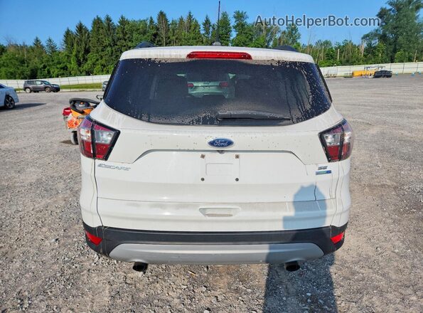 1FMCU9GD2JUC53826 2018 FORD ESCAPE White Vista trasera