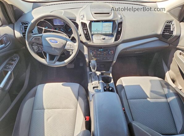 1FMCU9GD2JUC58704 2018 FORD ESCAPE Blue Vista del salpicadero