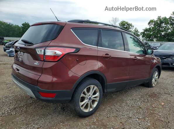1FMCU9GD2JUC84395 2018 FORD ESCAPE Red უკანა მარჯვენა