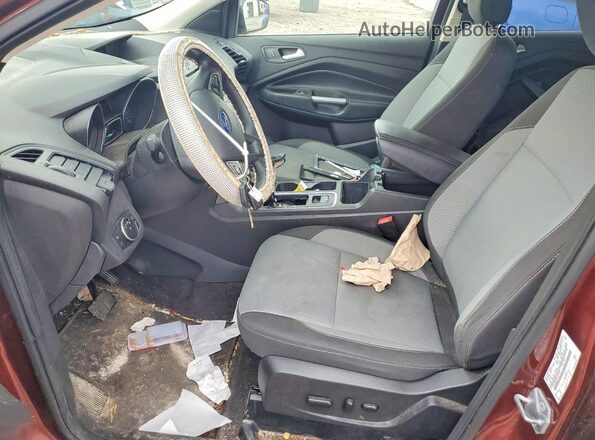 1FMCU9GD2JUC84395 2018 FORD ESCAPE Red წინა სალონის ხედი