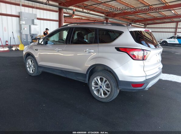 1FMCU9GD2JUD08663 2018 FORD ESCAPE Silver Задня ліва чверть