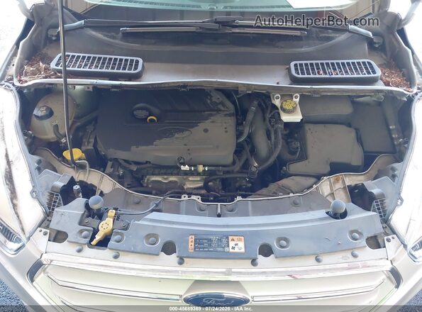 1FMCU9GD2JUD08663 2018 FORD ESCAPE Silver Вид ззаду
