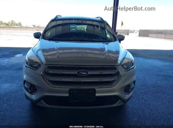 1FMCU9GD2JUD08663 2018 FORD ESCAPE Silver Вид щитка приладів