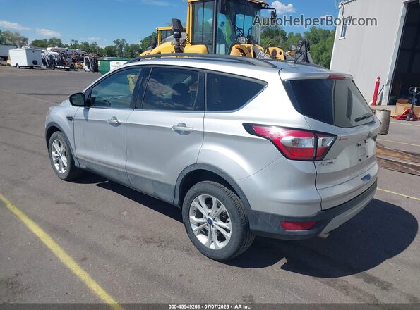 1FMCU9GD2JUD08906 2018 FORD ESCAPE Gray Задня ліва чверть