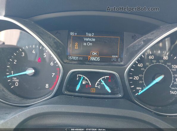 1FMCU9GD2JUD08906 2018 FORD ESCAPE Gray Вид задніх сидінь