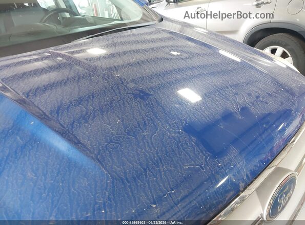 1FMCU9GD2JUD31182 2018 FORD ESCAPE Blue Вид спереду