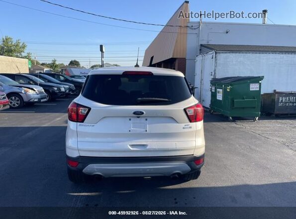 1FMCU9GD2KUA66779 2019 FORD ESCAPE White Սարքավորումների վահանակի տեսք