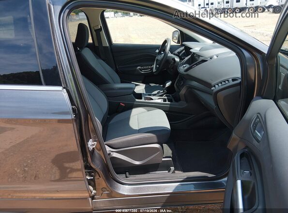 1FMCU9GD2KUC11898 2019 FORD ESCAPE Gray Widok wnętrza z przodu