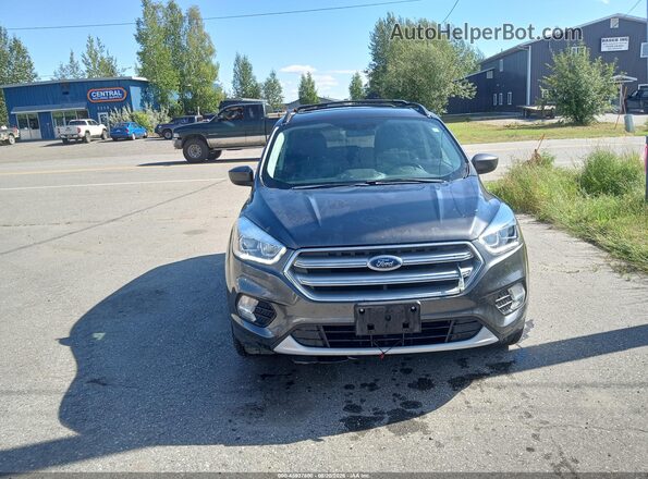1FMCU9GD3HUA41351 2017 FORD ESCAPE Gray Dashboard view