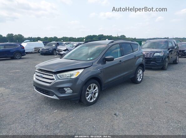 1FMCU9GD3HUA87407 2017 FORD ESCAPE Серый Передняя левая четверть