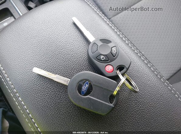 1FMCU9GD3HUA87407 2017 FORD ESCAPE Серый Вид панели приборов