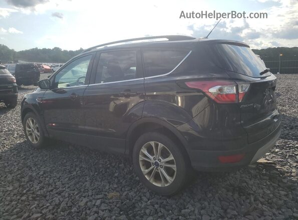 1FMCU9GD3JUA12423 2018 FORD ESCAPE Black Հետևի ձախ