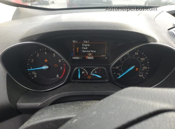 1FMCU9GD3JUA12423 2018 FORD ESCAPE Black Սարքավորումների վահանակի տեսք