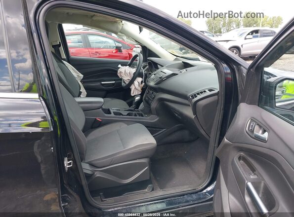 1FMCU9GD3JUA32039 2018 FORD ESCAPE Black Front interior view
