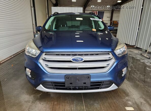 1FMCU9GD3JUA87736 2018 FORD ESCAPE Blue Vista frontal