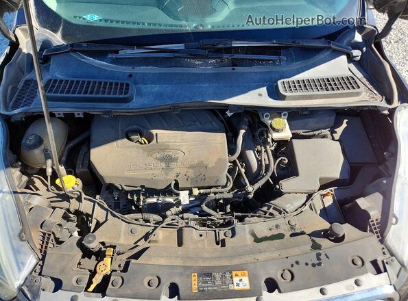 1FMCU9GD3JUA99479 2018 FORD ESCAPE Серый Вид задней части салона