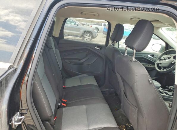 1FMCU9GD3JUC11651 2018 FORD ESCAPE Black Vista de los asientos traseros