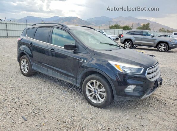 1FMCU9GD3JUC11651 2018 FORD ESCAPE Black Delantero derecho