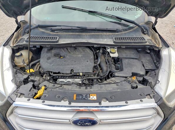 1FMCU9GD3JUC11651 2018 FORD ESCAPE Black Vista interior trasera
