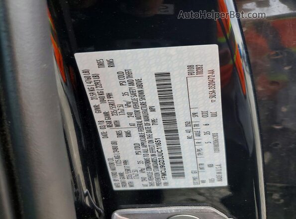 1FMCU9GD3JUC11651 2018 FORD ESCAPE Black Vista del compartimento del motor